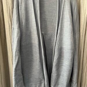 lululemon athletica Gray Sweater Cardigan